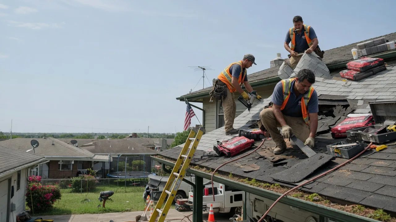 Roof Repair in Bucklin, KS near me